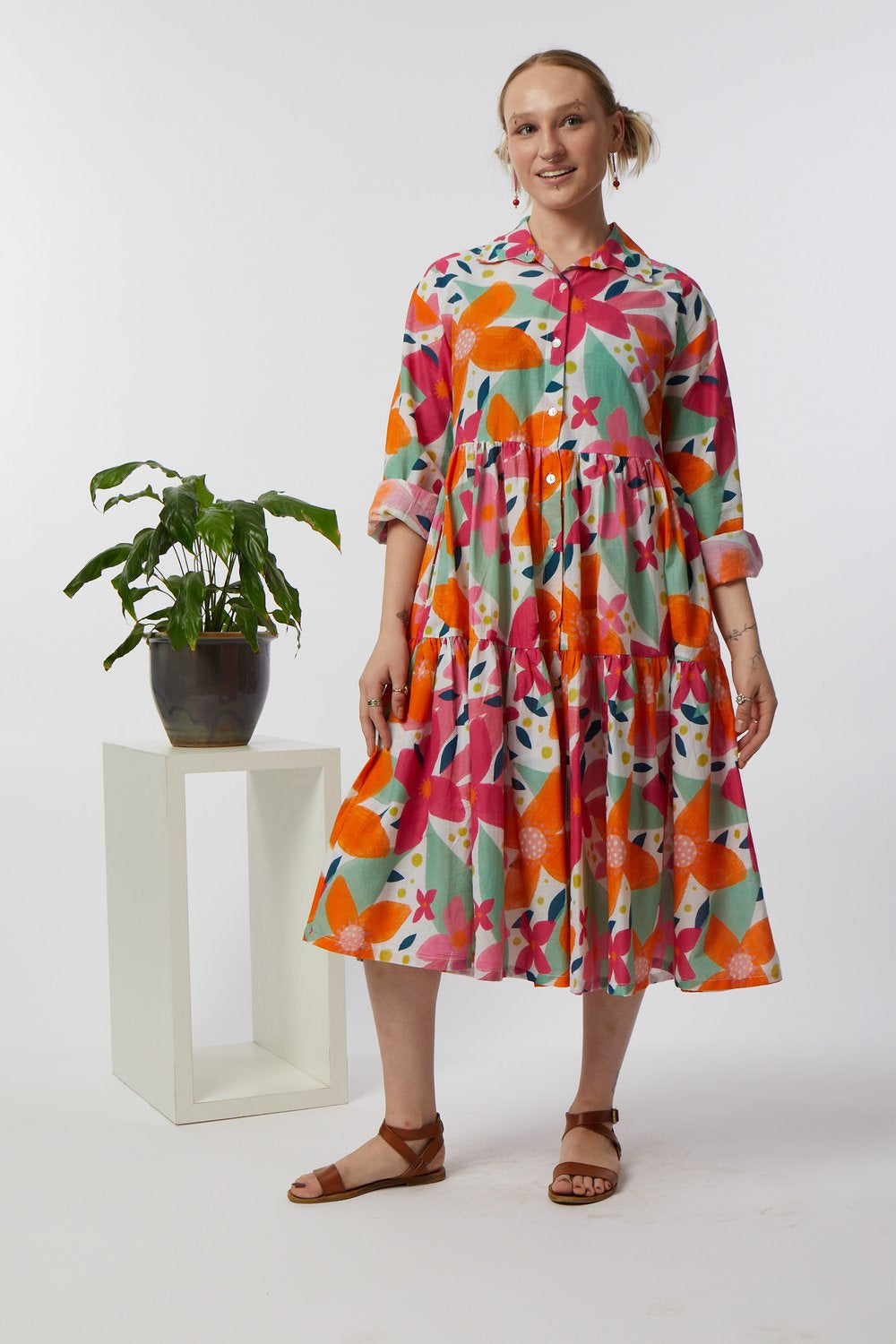 Pippa Dress - Sunny Boy Print