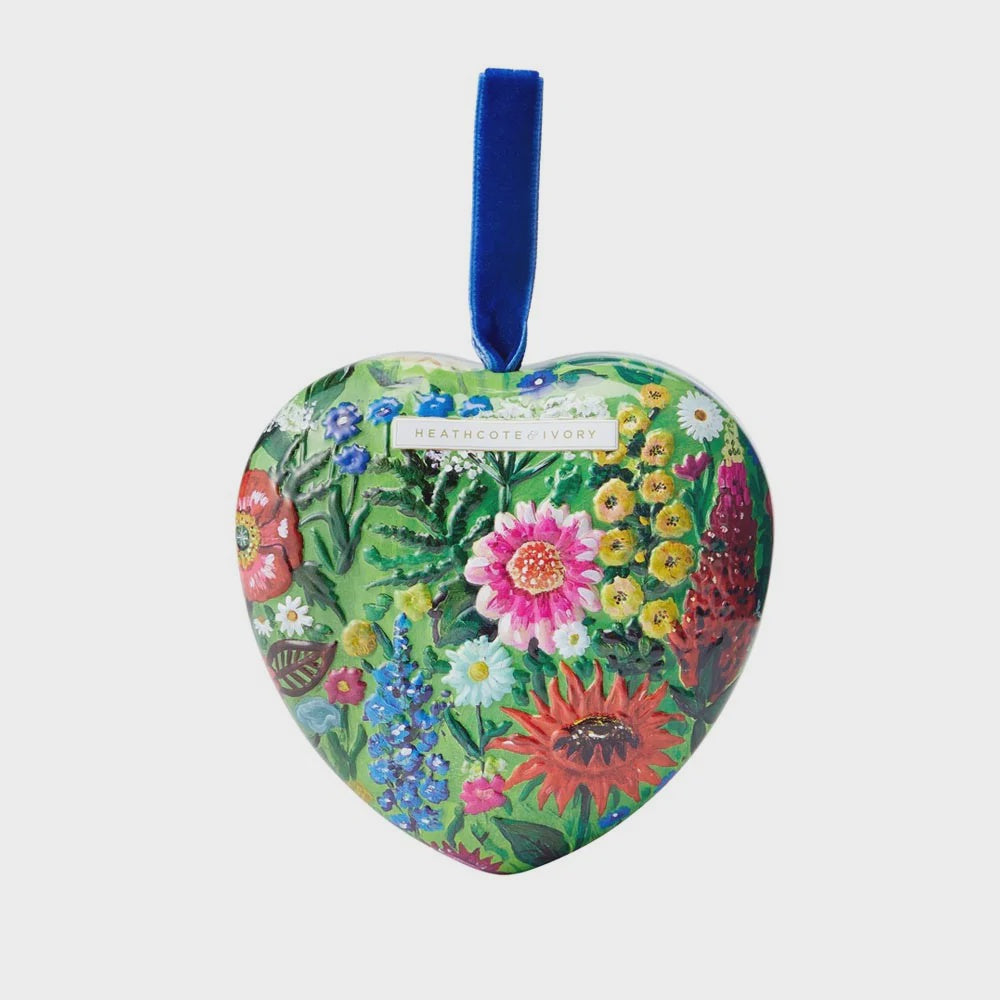 Sunshine Served Scented Soap In Heart Shaped Tin