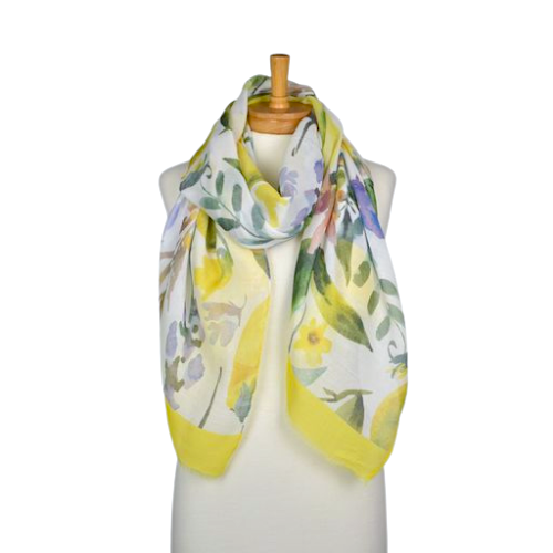 Lemon Flower Scarf