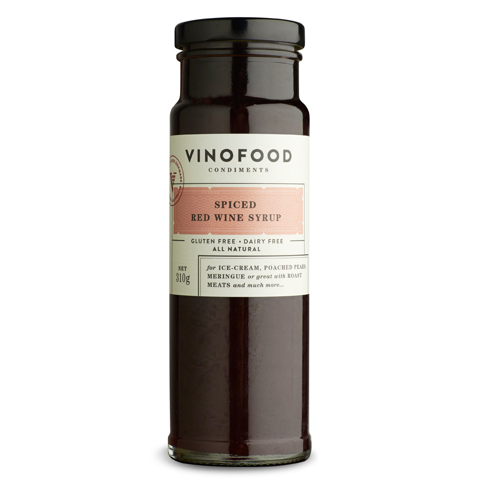 Spiced Red Wine Syrup Vino Foods