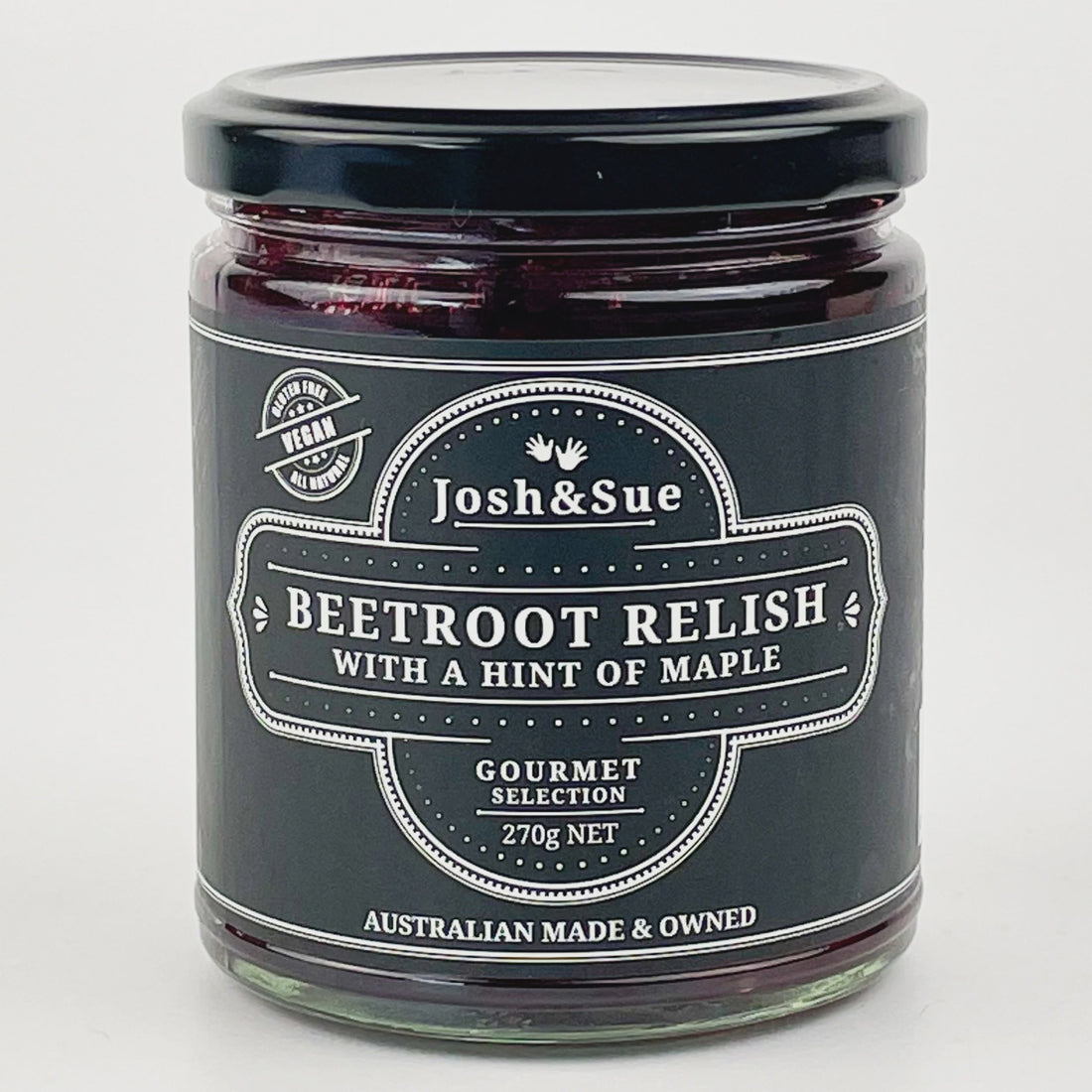 Josh &amp; Sue Beetroot Relish with a Hint of Maple