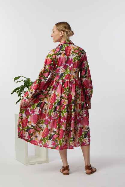 Pippa Dress - Bush Walk Print 50% OFF