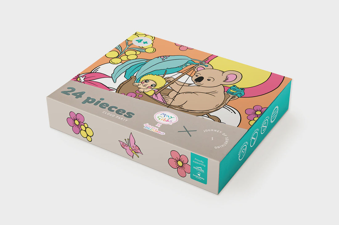 24 Piece Kids Puzzle - Cloud Party