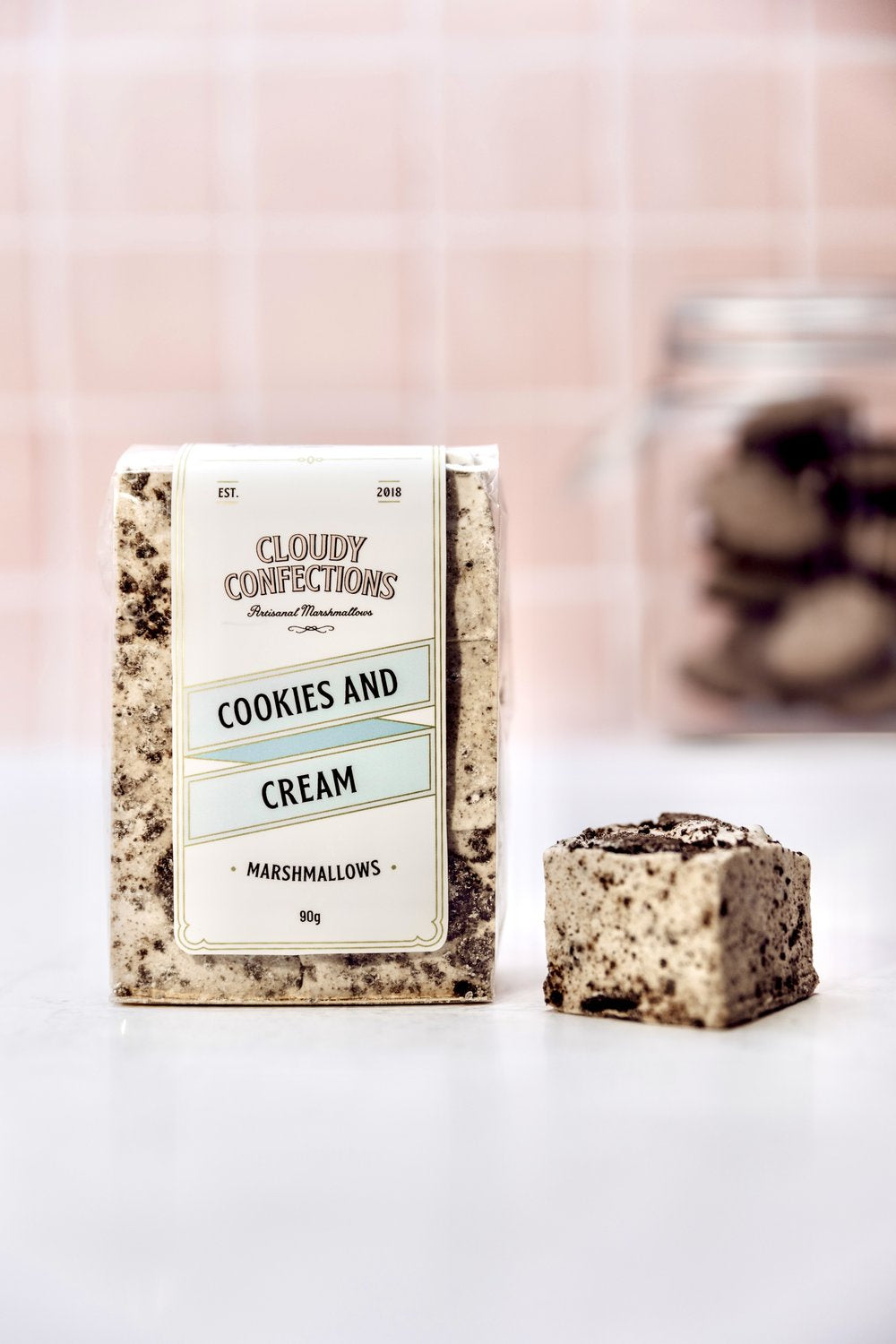Cloudy Confections Cookies &amp; Cream Marshmallows