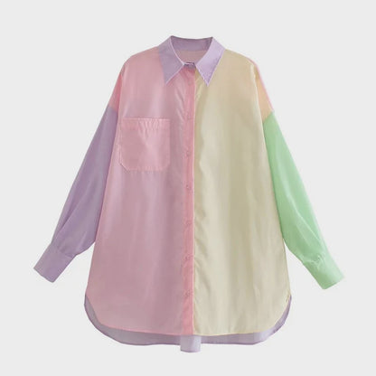 Davina Colour Block Shirt
