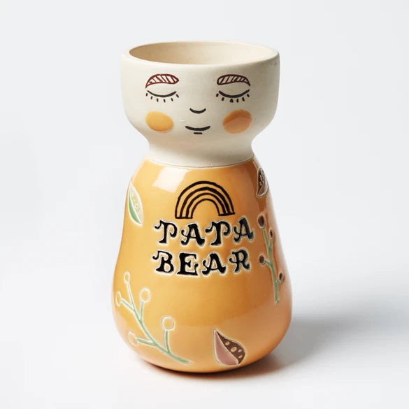 Papa Bear Vase