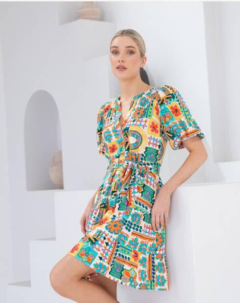 Elora Tropical Dress