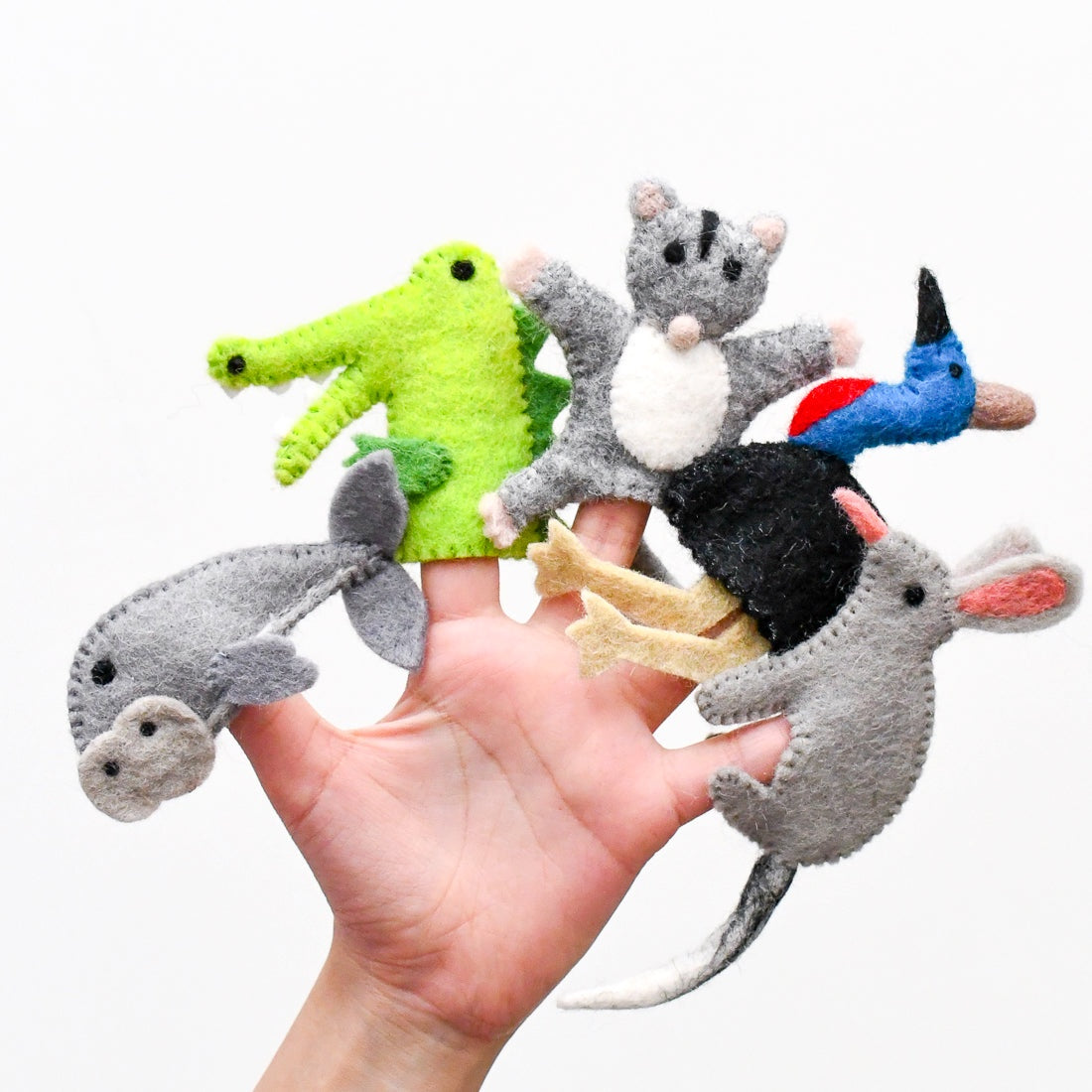 Finger Puppet Set - Australian Animals C