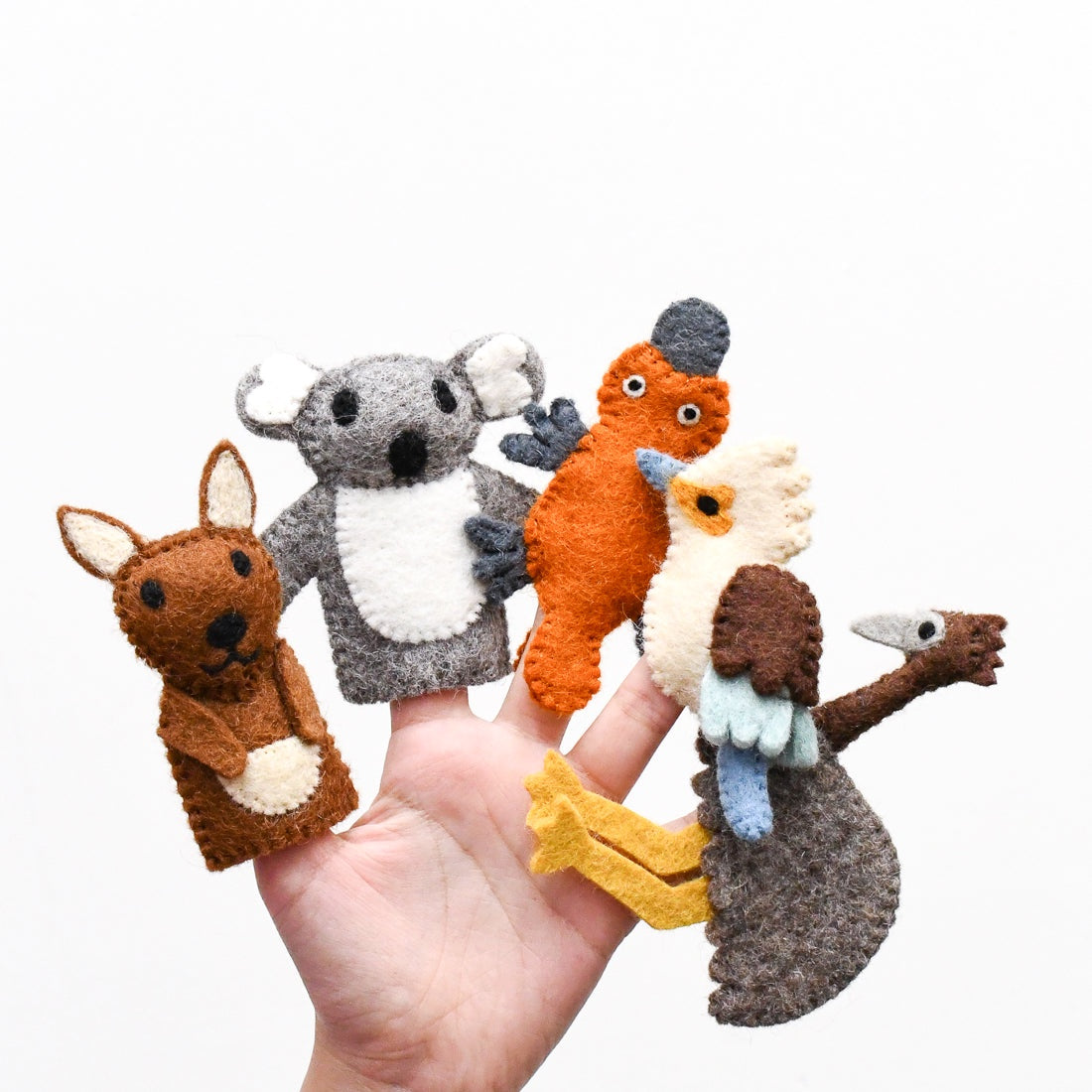 Finger Puppet Set - Australian Animals A