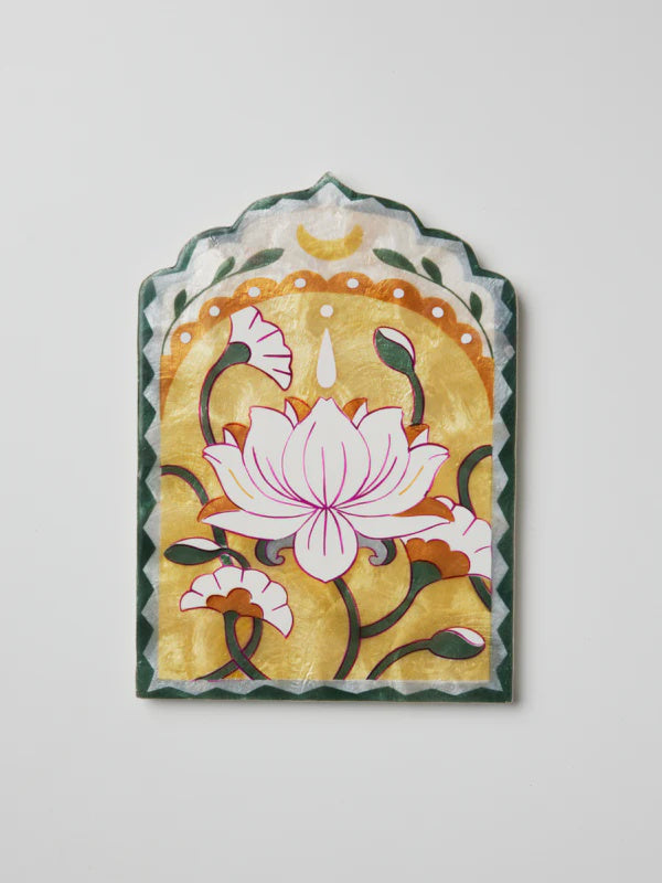 Fleur Lotus Yellow Wall Art