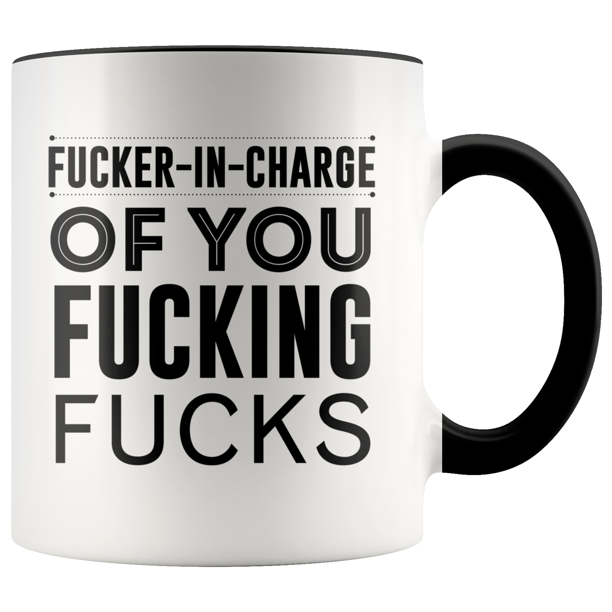 Fucker In Charge Mug