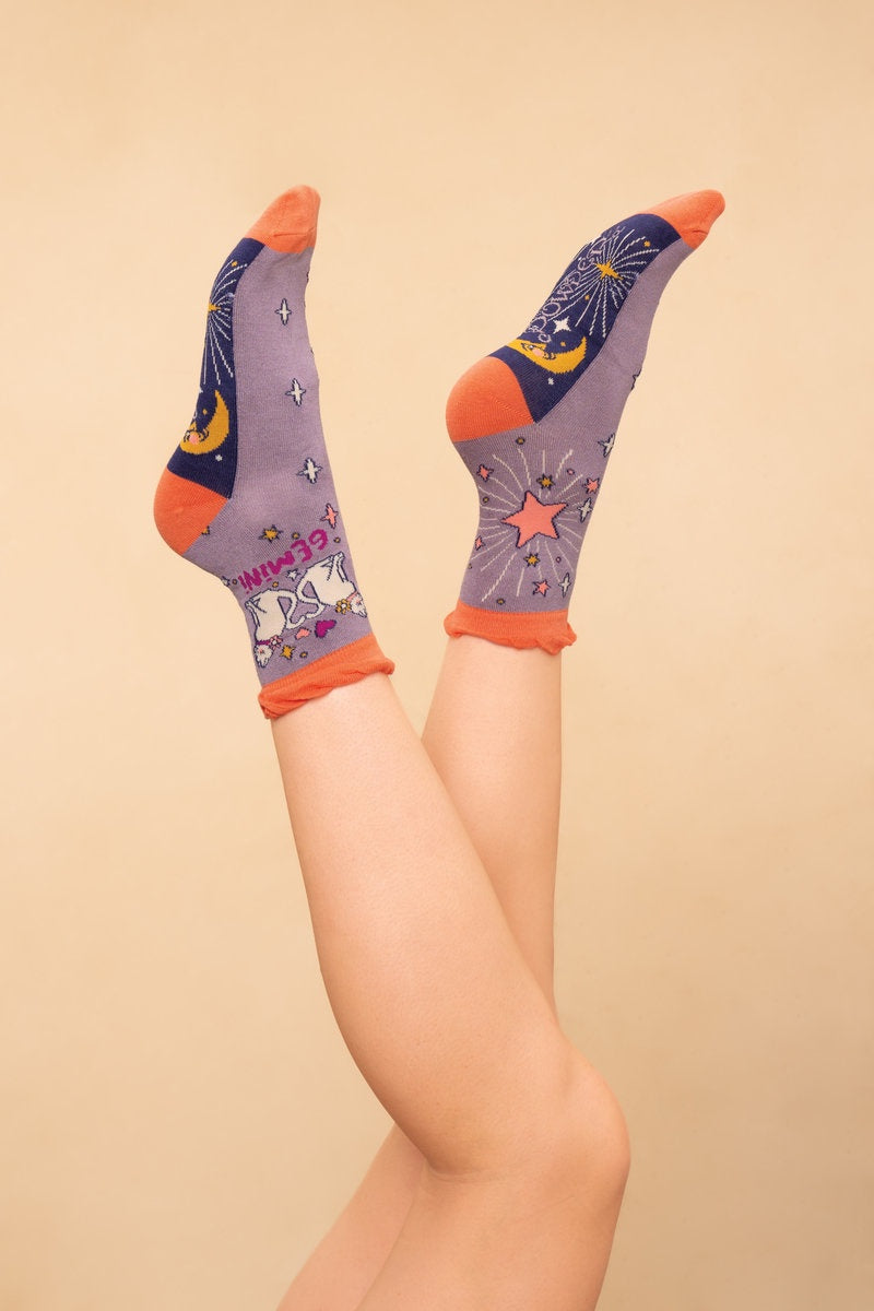 Zodiac Ankle Socks - Gemini