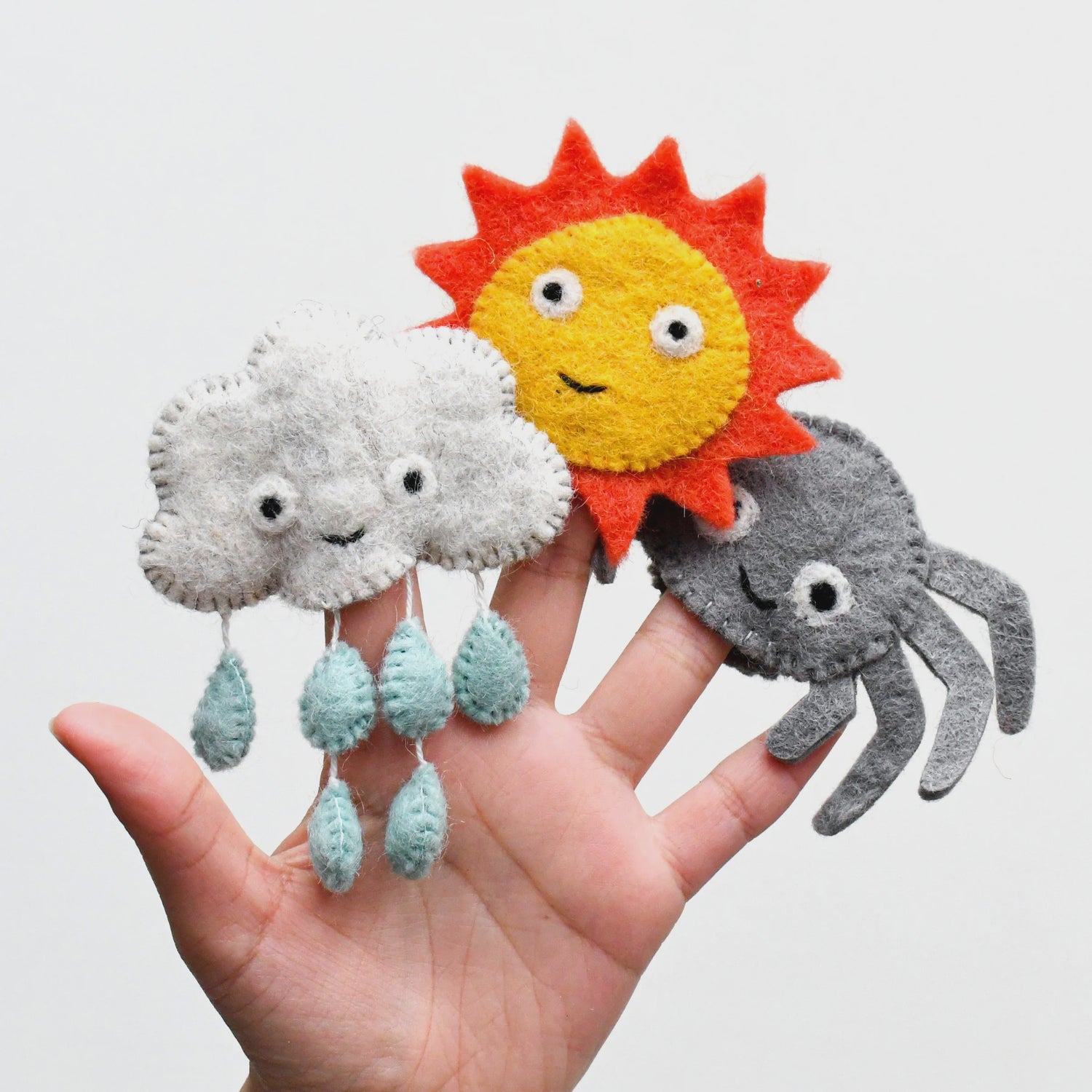Finger Puppet Set -  Incy Wincy Spider