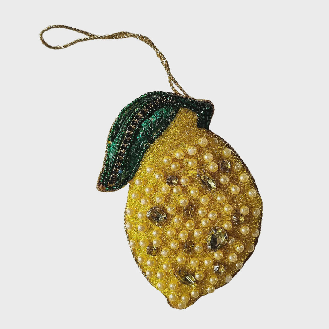 Lemon Christmas Tree Decoration