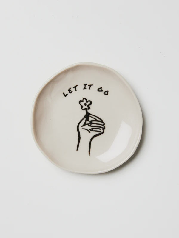 Ceramic Dish - Let Go