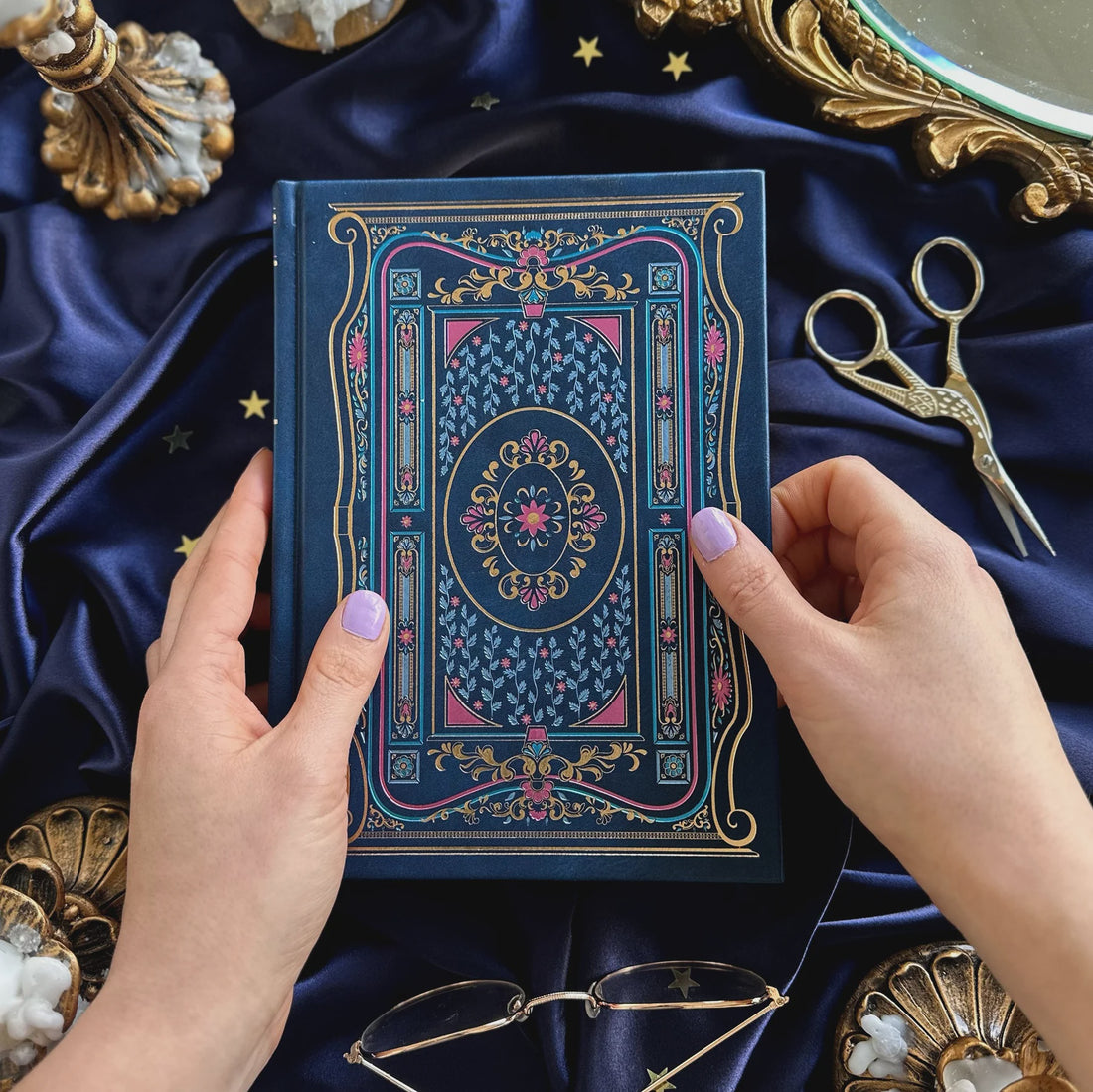 Literati Lined Notebook - Royal Blue