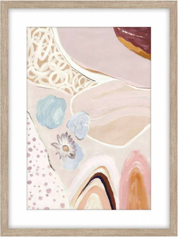 Lola Glass Framed Art Print Fossick & Co