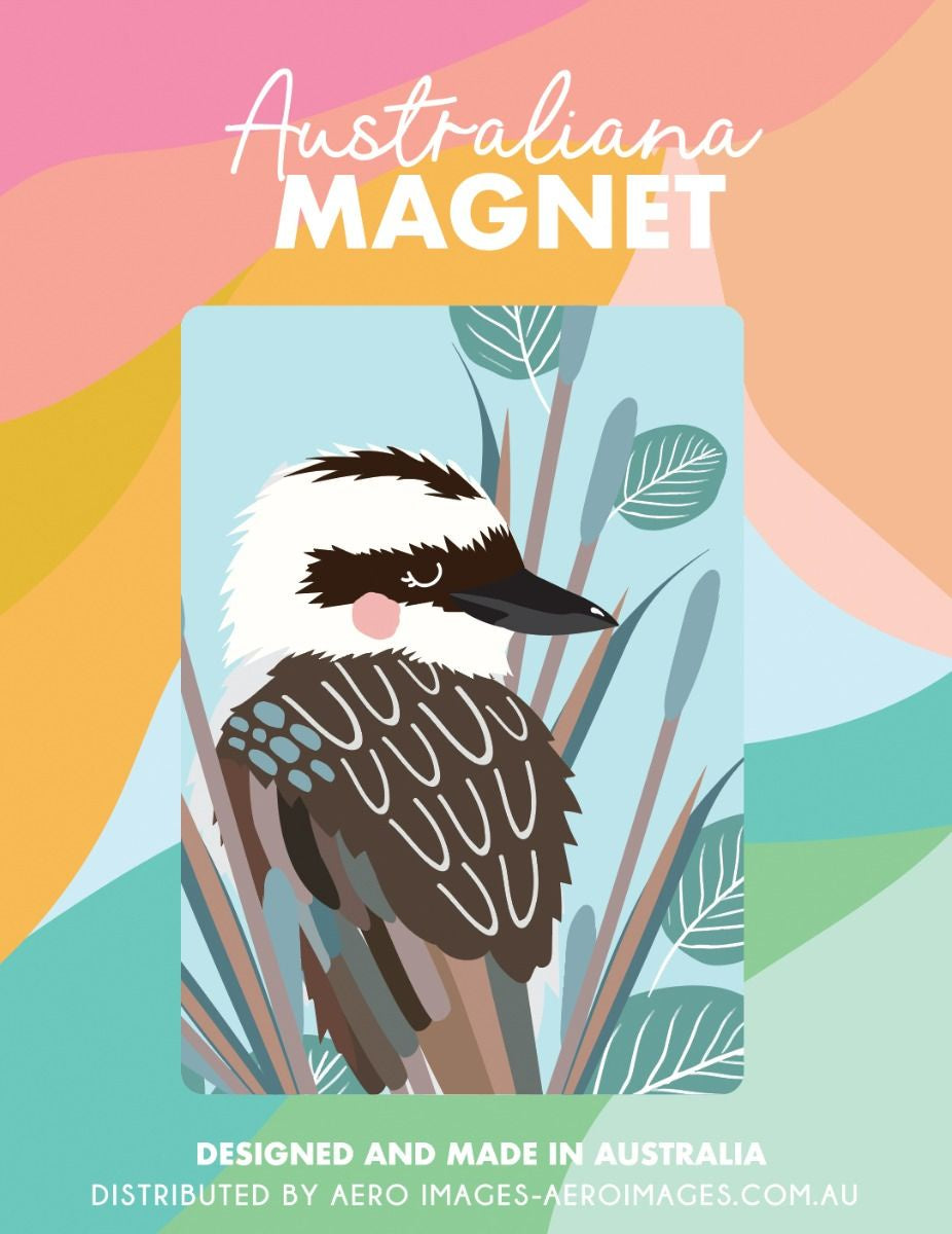 Australiana Fridge Magnet - Kookaburra