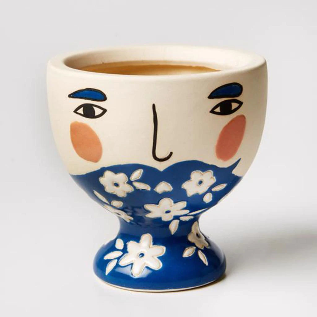 Jones &amp; Co Albert Vase Blue