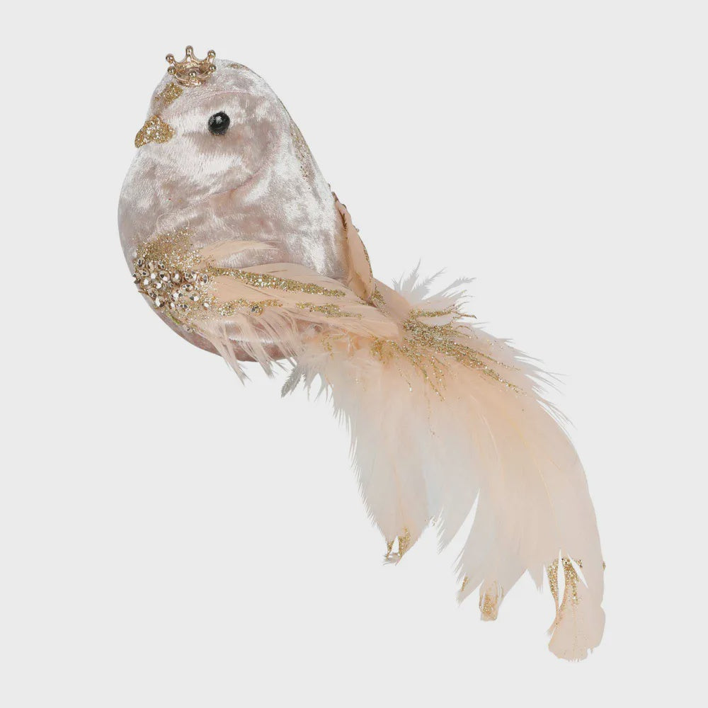 Mosh Pink Bird Clip-On Decoration