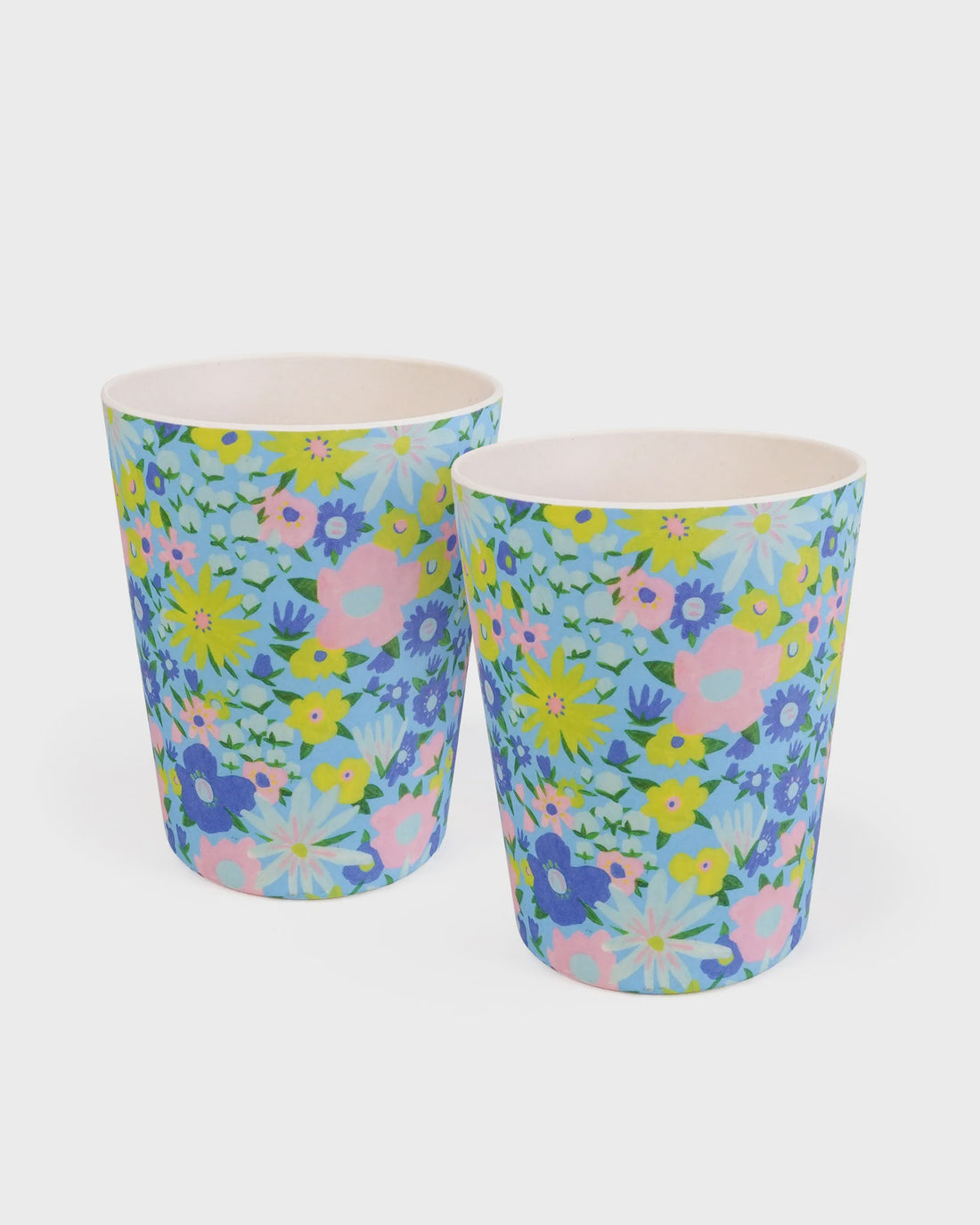 Posy Skies Bamboo Melamine Tumblers - 2 Pack