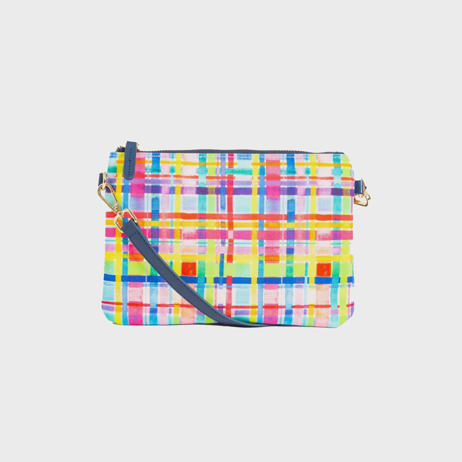 Lordy Dordie Rainbow Gingham Crossbody Bag- Small