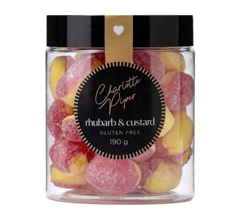 Charlotte Piper Rhubarb &amp; Custard Candy