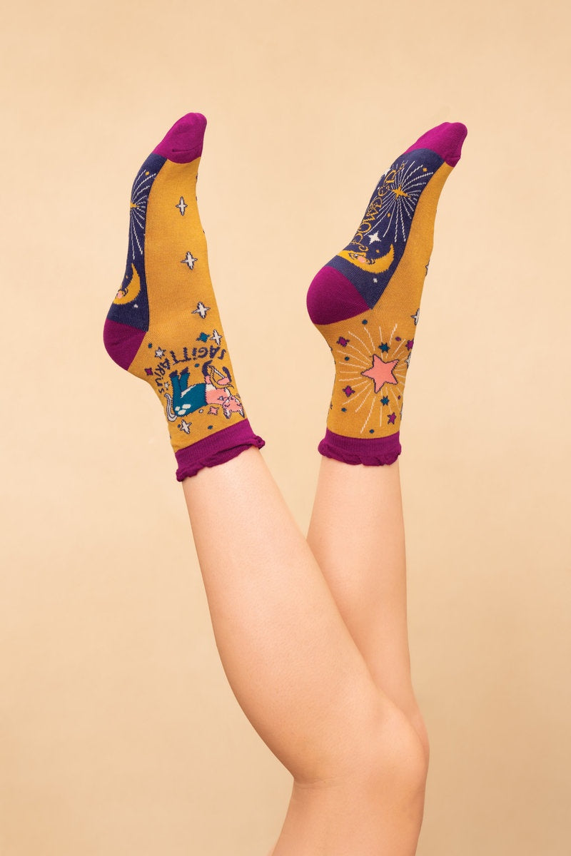 Zodiac Ankle Socks - Sagittarius