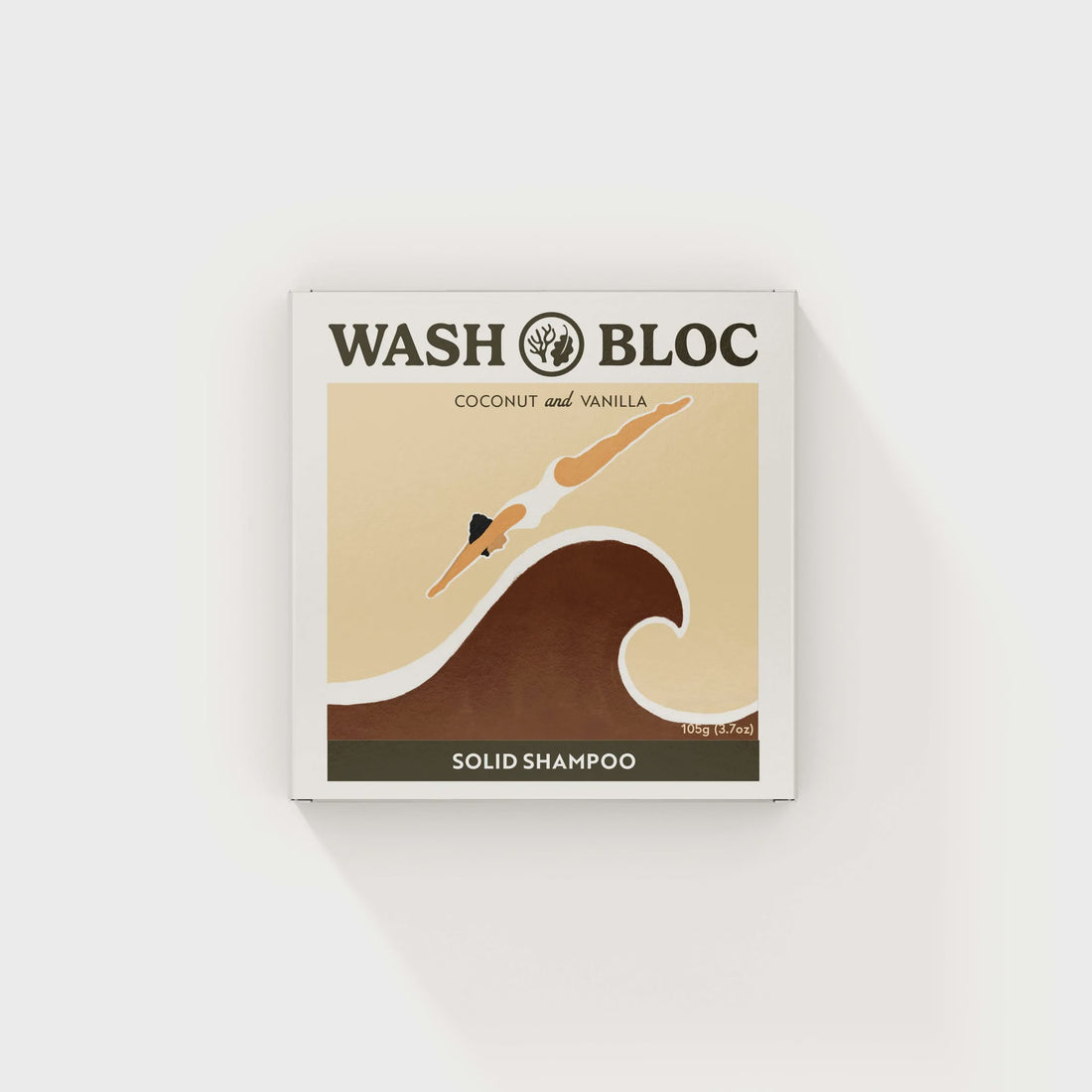 Wash Bloc Shampoo Bloc with Coconut &amp; Vanilla
