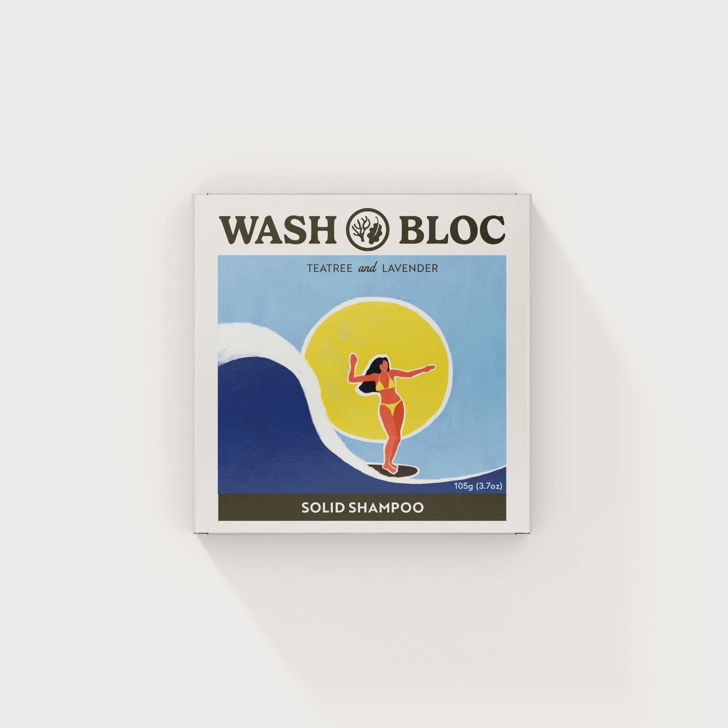 Wash Bloc Shampoo Bloc with Tea Tree &amp; Lavender