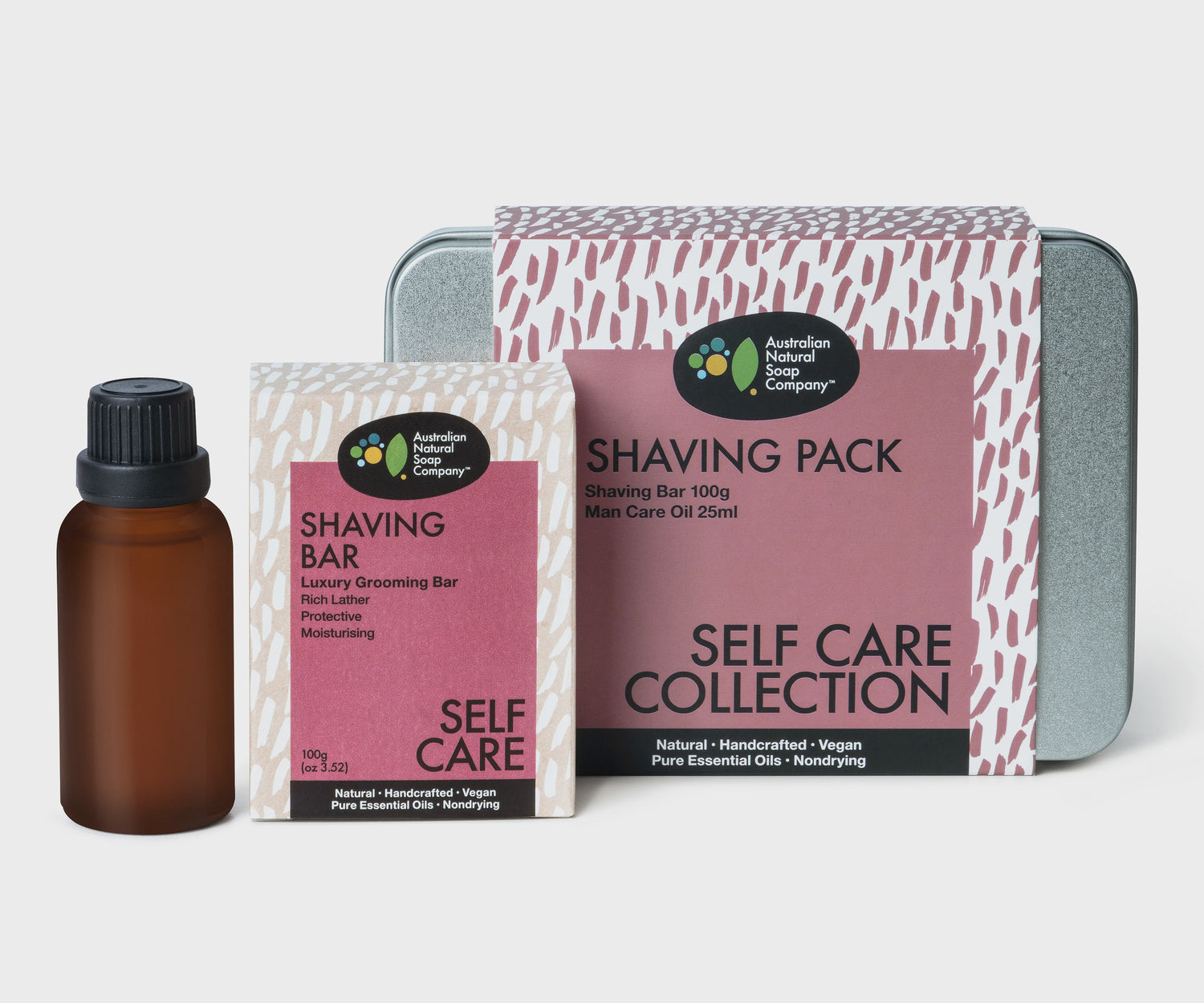 Australian Natural Soap Company Shaving Pack