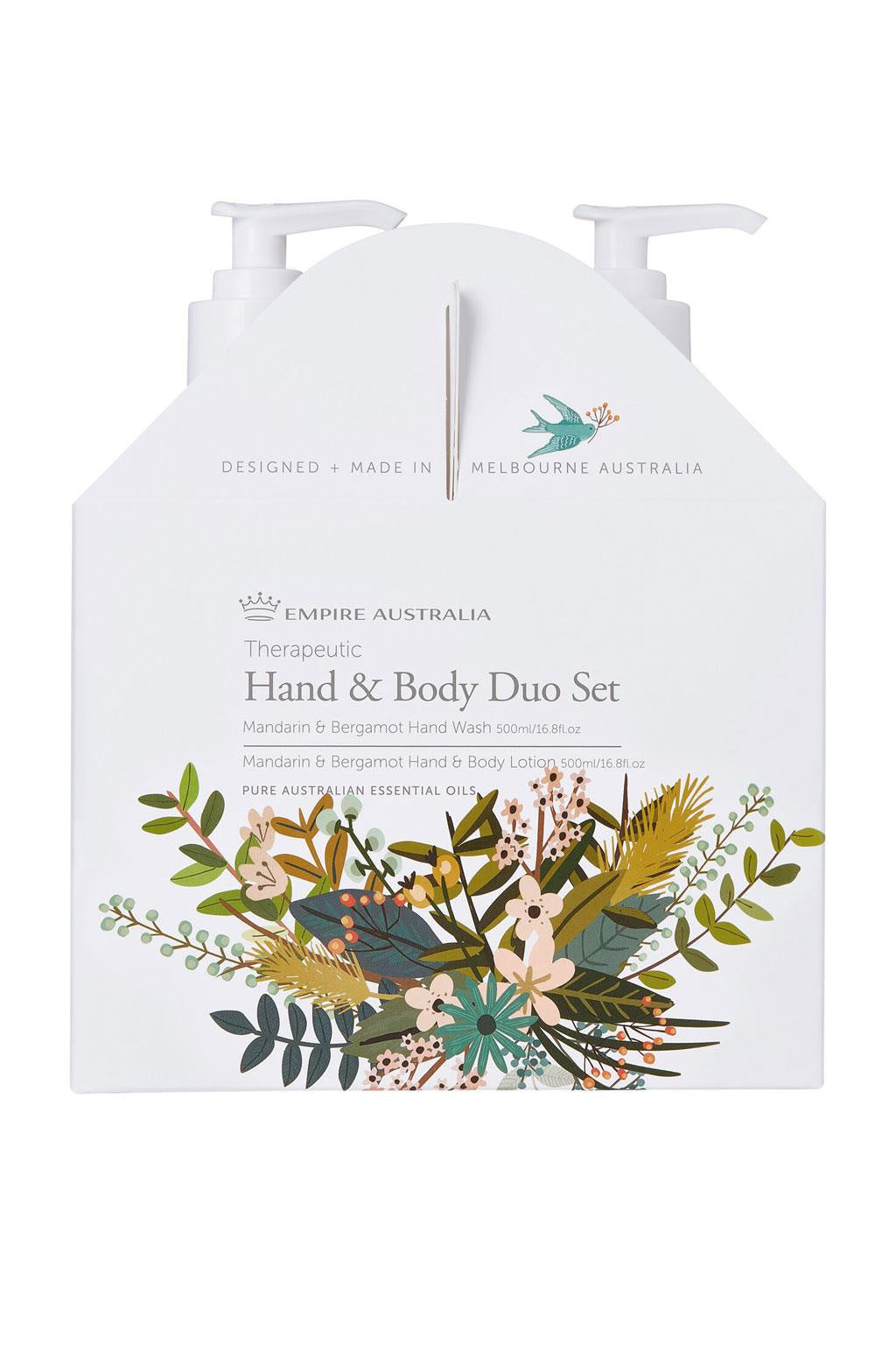 Therapeutic Hand &amp; Body Duo Set - Mandarin &amp; Bergamot