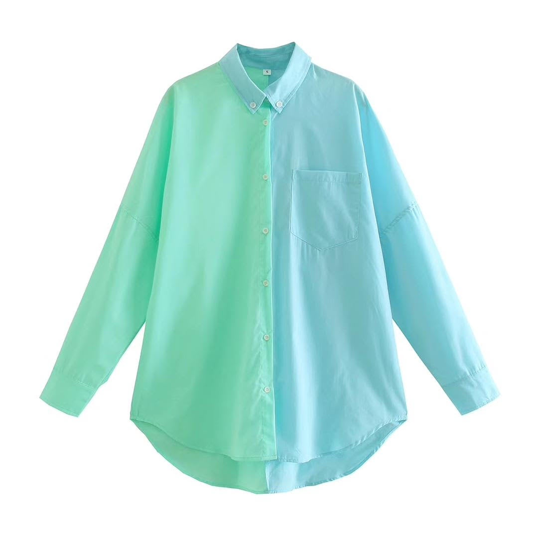 The Two Tone Shirt - Mint